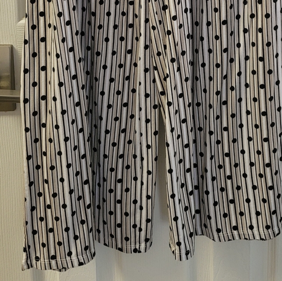 Cotton wide-leg pants - Picture 2 of 3